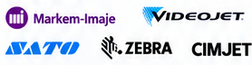 Markem-Imaje, Videojet, SATO, Zebra en Cimjet